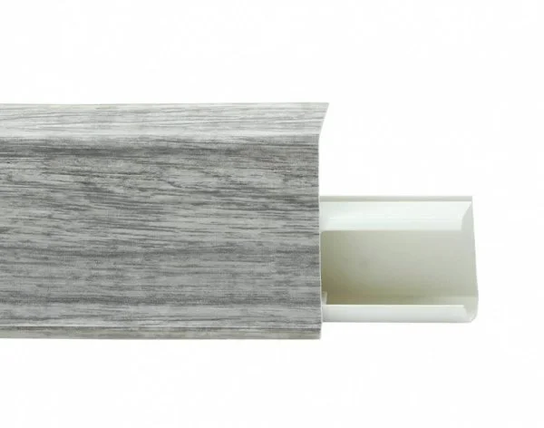 Пластиковый плинтус Royce №534 Дуб Верде (55х23х2200мм) в Миассе