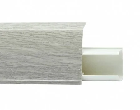 Пластиковый плинтус Royce №545 Дуб Париж (55х23х2200мм) в Миассе