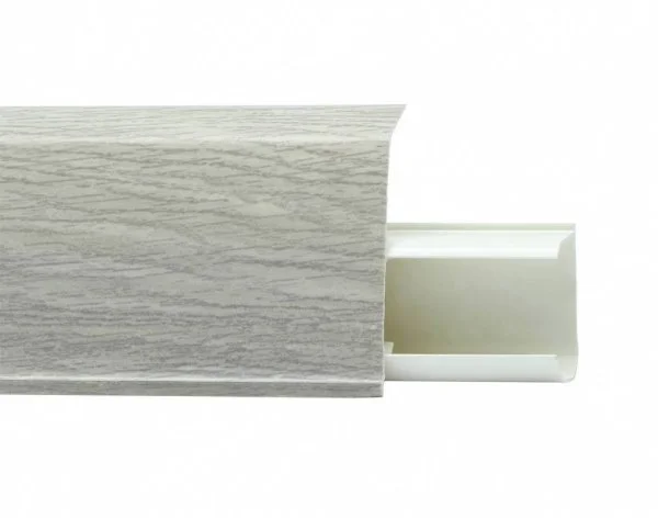 Пластиковый плинтус Royce №545 Дуб Париж (55х23х2200мм) в Миассе