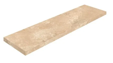 Керамогранит Coliseum Аурелия Беж Ступень угловая левая (Натуральный, 33х120) в Миассе
