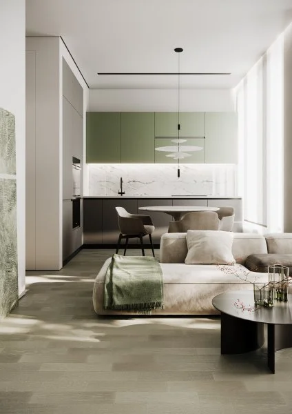 Паркетная доска Quartz Parquet Штучный паркет Дуб Лунный 44-1258-08 в Миассе