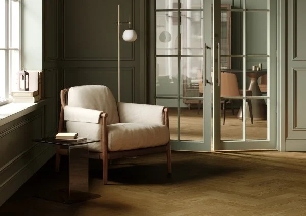 Паркетная доска Quartz Parquet Штучный паркет Дуб Кедровый Латте 44-1258-59 в Миассе