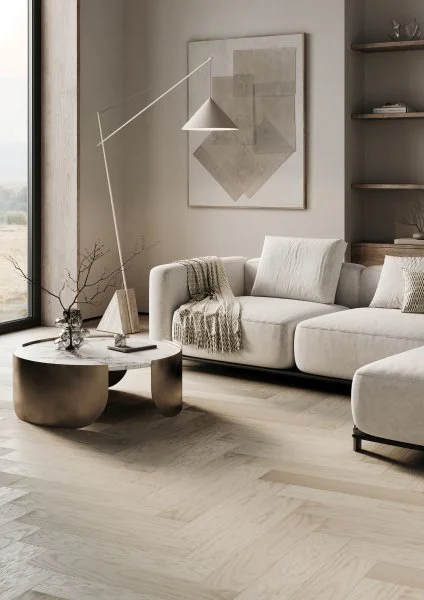 Паркетная доска Quartz Parquet Английская Ёлка Дуб Песочный 33-408 в Миассе