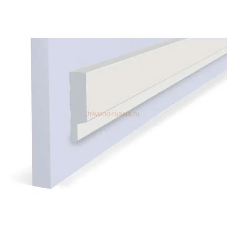 Финишный молдинг LF124A NP правый белый (42х12х2700мм) в Миассе