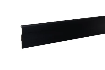 Плинтус дюрополимерный Bonkeel 02 Черный (80х14х2000 мм) в Миассе