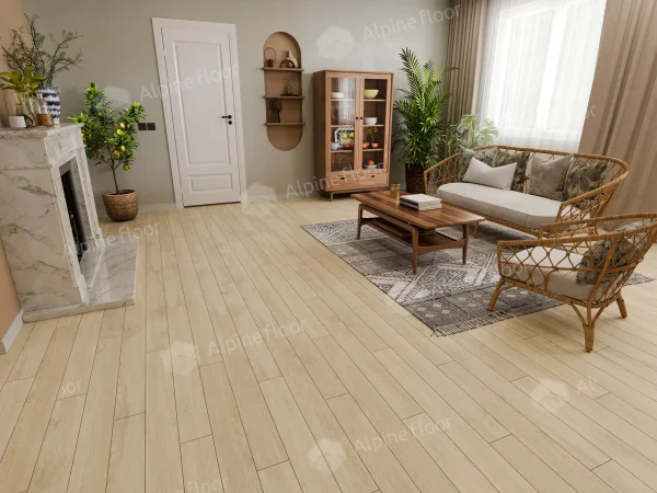 Каменно-полимерная плитка Alpine Floor Grand Sequoia Village Камфора ECO 11-507 4мм, 43 класс в Миассе