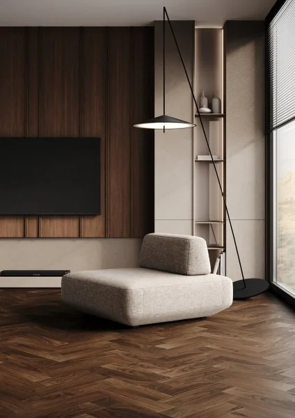 Паркетная доска Quartz Parquet Штучный паркет Орех Американский 44-400-29 в Миассе