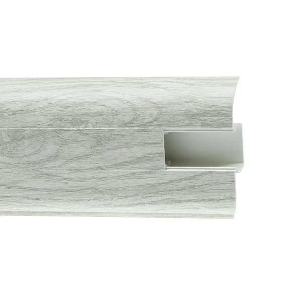 Пластиковый плинтус Royce №836 Дуб Веронский (58х22х2200мм) в Миассе