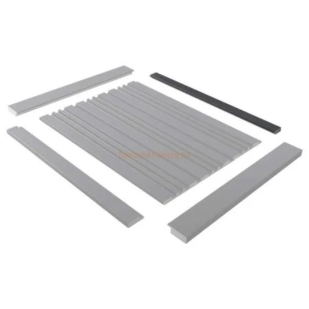 Финишный молдинг LF124B GR3 левый декорированный (31х12х2700мм) в Миассе