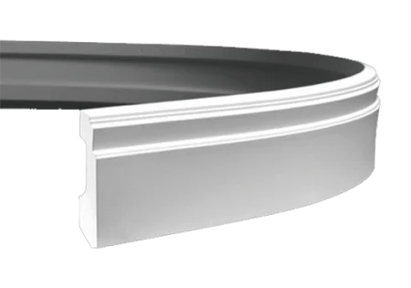 Плинтус Европласт 1.53.101 (110х26х2000 мм) Гибкий в Миассе