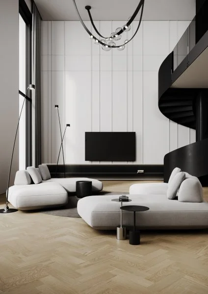 Паркетная доска Quartz Parquet Штучный паркет Дуб Бисквитный 44-1258-07 в Миассе