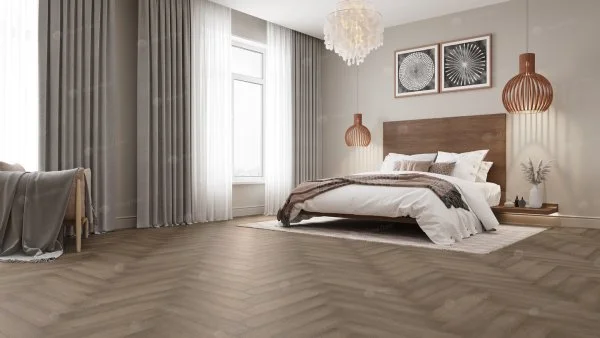 Кварц-виниловая плитка Alpine Floor Parquet Дуб Насыщенный ЕСО 16-7 2.5 мм. 43 класс в Миассе