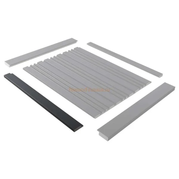 Финишный молдинг LF124A GR3 правый декорированный (42х12х2700мм) в Миассе