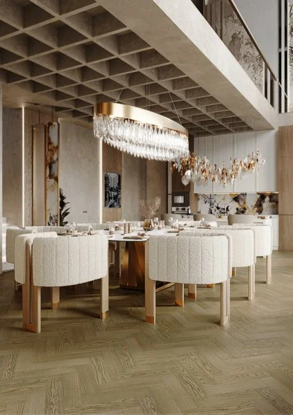 Паркетная доска Quartz Parquet Штучный паркет Дуб Конго 44-1258-54 в Миассе