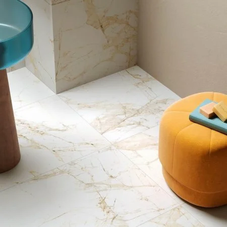 Керамогранит Coliseum Канова Уайт 60х60 (Натуральный и Реттифицированный) в Миассе