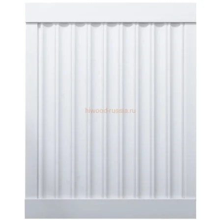 Финишный молдинг LF124A NP правый белый (42х12х2700мм) в Миассе