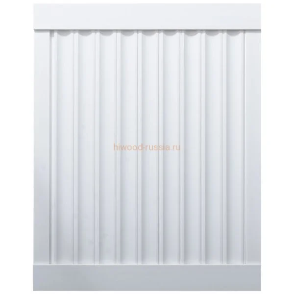 Финишный молдинг LF124A NP правый белый (42х12х2700мм) в Миассе