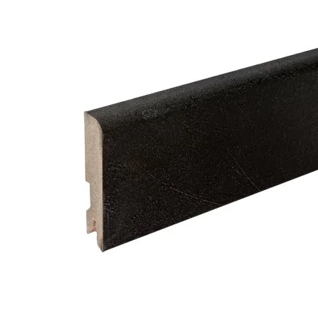 Плинтус MDF Bonkeel 24034 Чёрный Лофт (80х16х2400 мм) в Миассе
