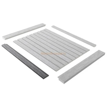 Финишный молдинг LF124A GN68 правый декорированный (42х12х2700мм) в Миассе