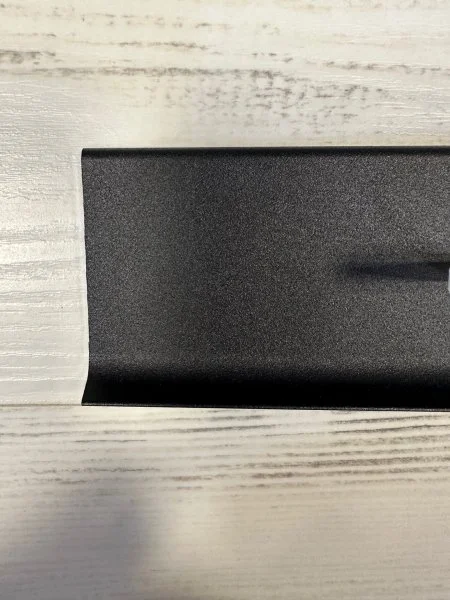 Алюминиевый плинтус Bonkeel ПЛ80 515л Черный (78,5х11,2х2500мм) в Миассе