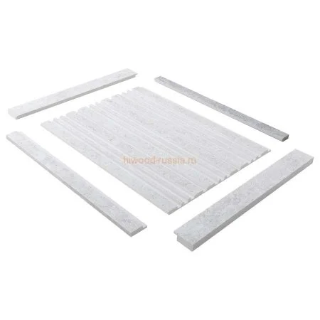 Финишный молдинг LF124B W50 левый декорированный (31х12х2700мм) в Миассе