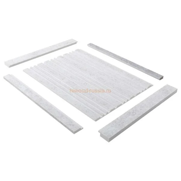 Финишный молдинг LF124B W50 левый декорированный (31х12х2700мм) в Миассе