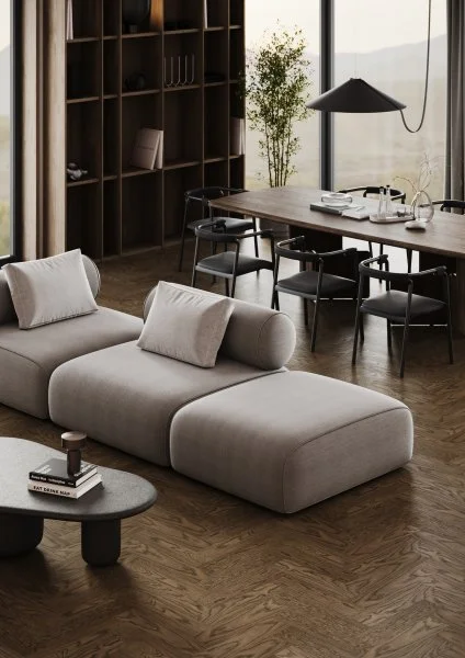 Паркетная доска Quartz Parquet Штучный паркет Дуб Брауни 44-413 в Миассе