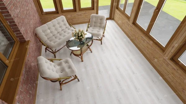 Каменно-полимерная плитка Alpine Floor Classic Дуб Выбеленный ECO 182-8, 4мм 43 класс в Миассе