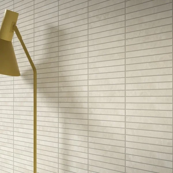 Керамогранит Coliseum Да Винчи Уайт Мозаика Стрип (Натуральная, 30х30) в Миассе