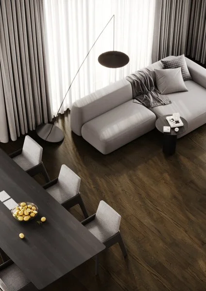 Паркетная доска Quartz Parquet Классик 7 мм Дуб Брауни 413 в Миассе