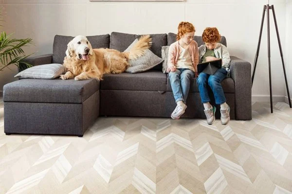 Пробковое покрытие CorkStyle Chevron Creme в Миассе