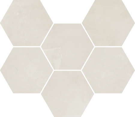 Керамогранит Italon Континуум Полар Мозаика Гексагон (Натуральная 25х29) в Миассе