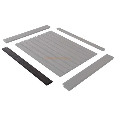 Финишный молдинг LF124A BR395 правый декорированный (42х12х2700мм) в Миассе