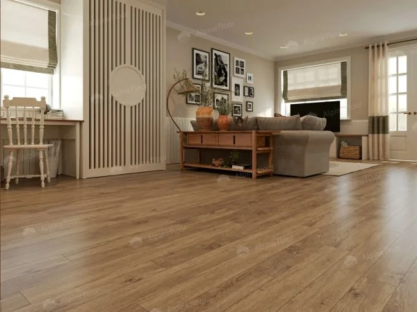 Каменно-полимерная плитка Alpine Floor Grand Sequoia Village Макадамия ECO 11-1007 4мм, 43 класс в Миассе