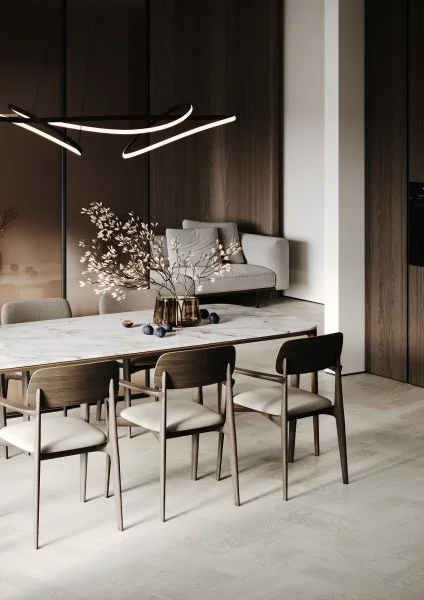 Паркетная доска Quartz Parquet Штучный паркет Дуб Скандинавский 44-1258-57 в Миассе