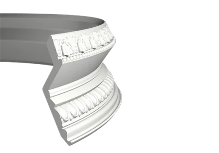 Карниз Европласт 1.50.137 гибкий 2,0 м в Миассе