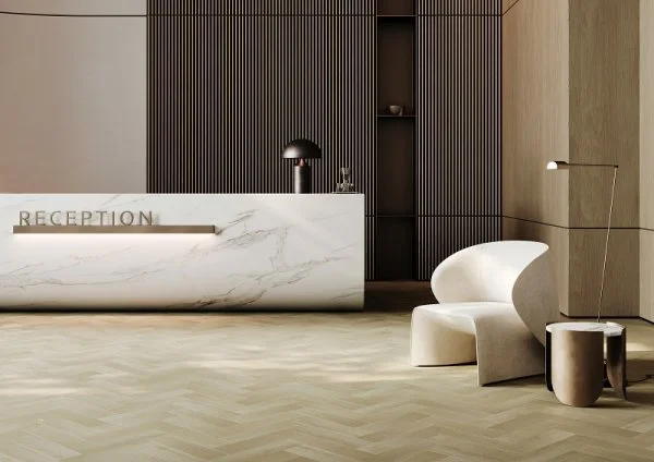 Кварц-виниловая плитка Fargo Herringbone 44-653-41 Дуб Атлантик в Миассе