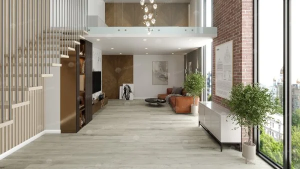 Кварц-виниловая плитка Alpine Floor Premium XL Дуб Серебряный ЕСО 7-22, 8 мм. 43 класс в Миассе