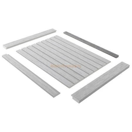 Финишный молдинг LF124B GN68 левый декорированный (31х12х2700мм) в Миассе