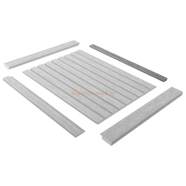 Финишный молдинг LF124B GN68 левый декорированный (31х12х2700мм) в Миассе