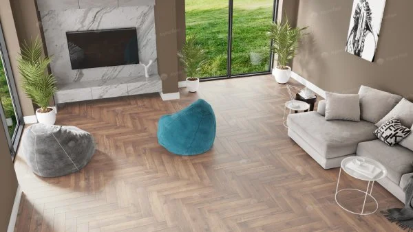 Каменно-полимерная плитка Alpine Floor Parqet Light Дуб Royal ECO 13-2, 4 мм 43 класс в Миассе