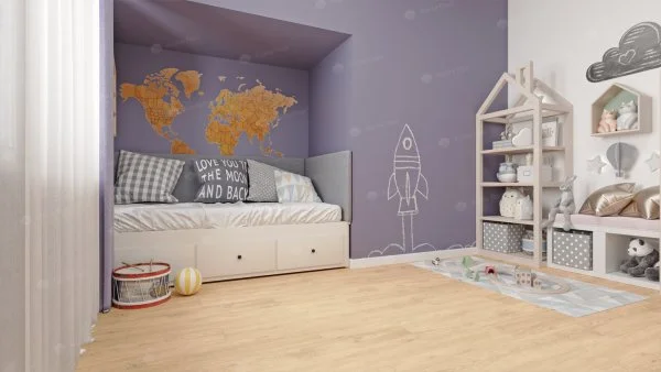 Каменно-полимерная плитка Alpine Floor Classic Дуб Ваниль Селект ECO 106-3, 4мм 43 класс в Миассе