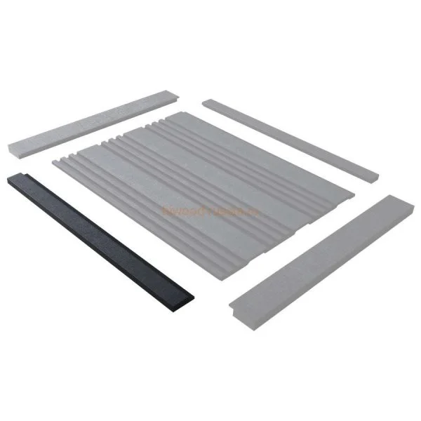 Финишный молдинг LF124A BK114K правый декорированный (42х12х2700мм) в Миассе