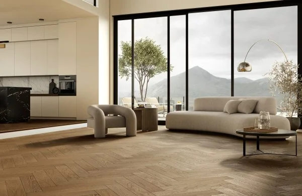 Паркетная доска Quartz Parquet Английская Ёлка Дуб Рустикальный 33-410 в Миассе