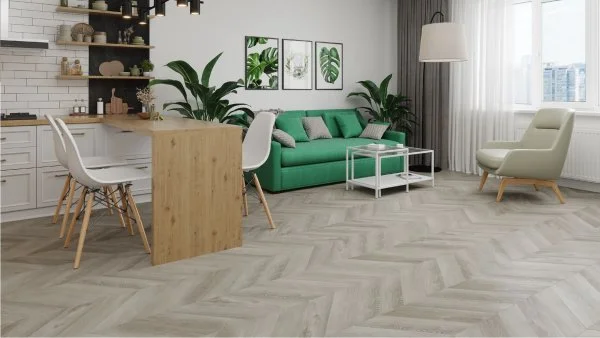 Кварц-виниловая плитка Alpine Floor Chevron Дуб Фантазия ECO 20-1 (2,5 мм. 43 класс) в Миассе