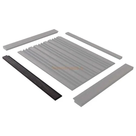 Финишный молдинг LF124A BR395K правый декорированный (42х12х2700мм) в Миассе