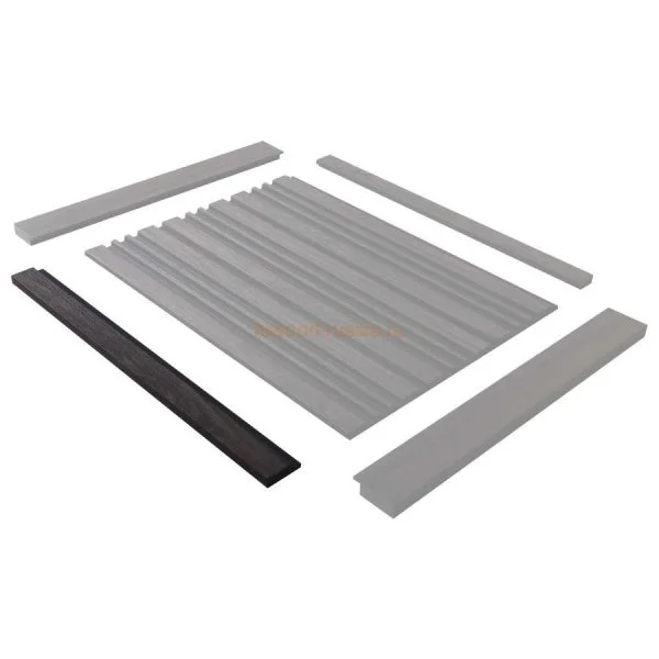 Финишный молдинг LF124A BR395K правый декорированный (42х12х2700мм) в Миассе