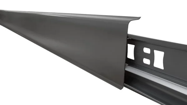 Плинтус пластиковый Arbiton INDO70 220 Чёрный матовый 2.5 м в Миассе