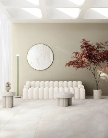 Керамогранит Coliseum Контеа Уайт 60х60 (Натуральный и Реттифицированный) в Миассе