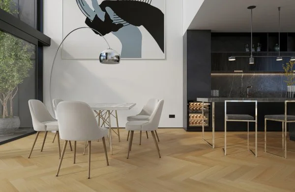 Паркетная доска Quartz Parquet Английская Ёлка Дуб Тоскана 33-407 в Миассе